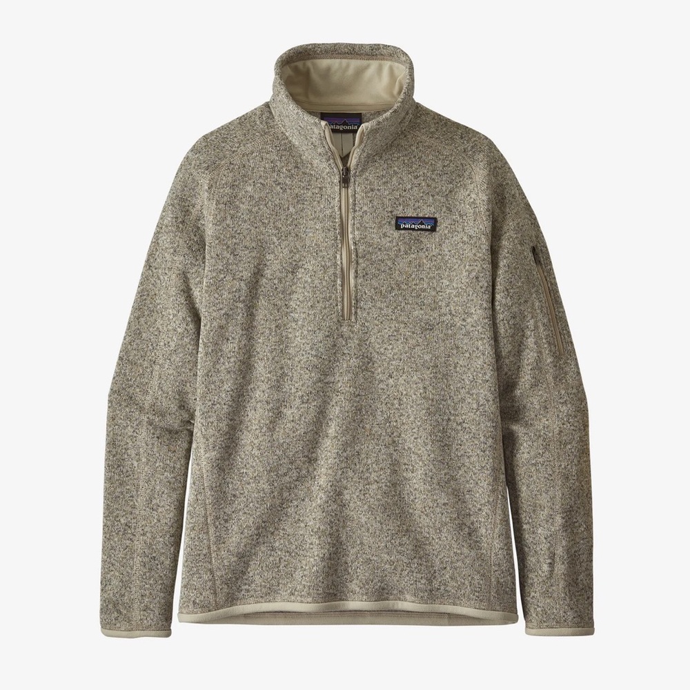 Patagonia Better Sweater 1/4 Zip Fleece - Pelican - Size M